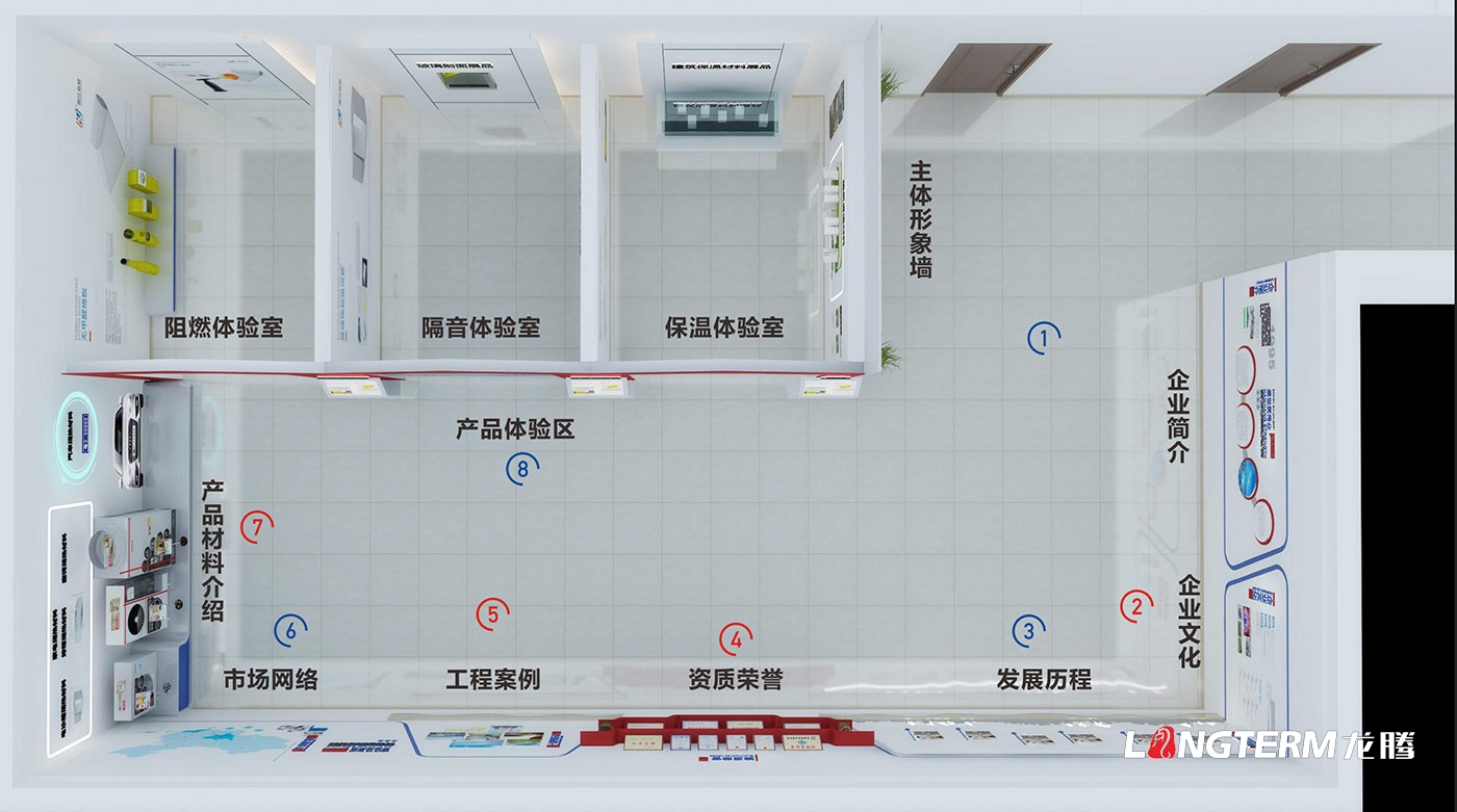 成都瀚江新材科技股份有限公司产品体验展示厅策划设计